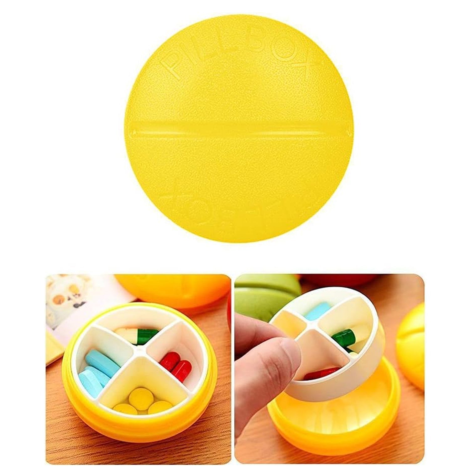 Ezy Dose Round Pill Holder Ezy Dose Round Pill Holder
